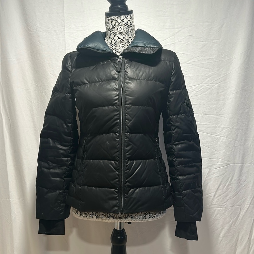Marc New York Black Down Filled Puffer Jacket Size XS